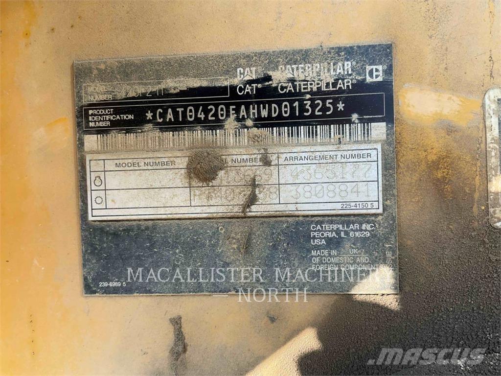 CAT 420F2IT APR Grävlastare