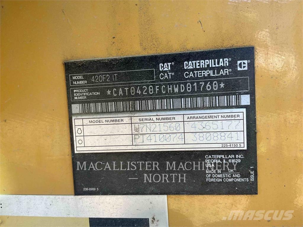 CAT 420F2IT APRQ Grävlastare