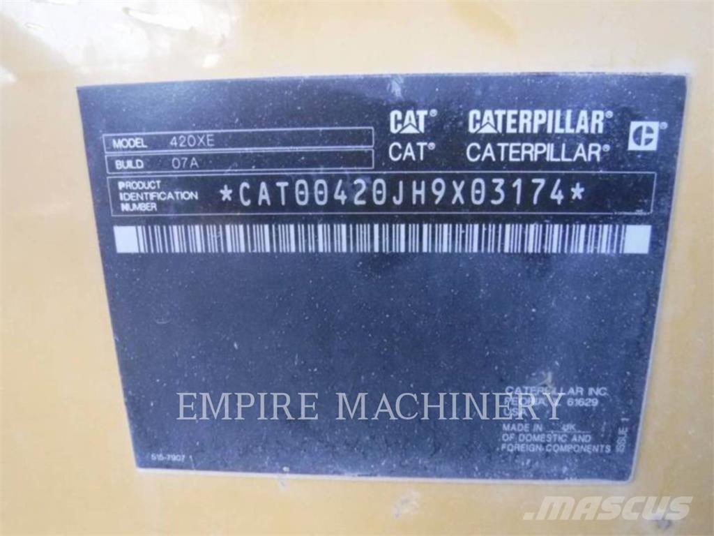 CAT 420XE4ECIP Grävlastare