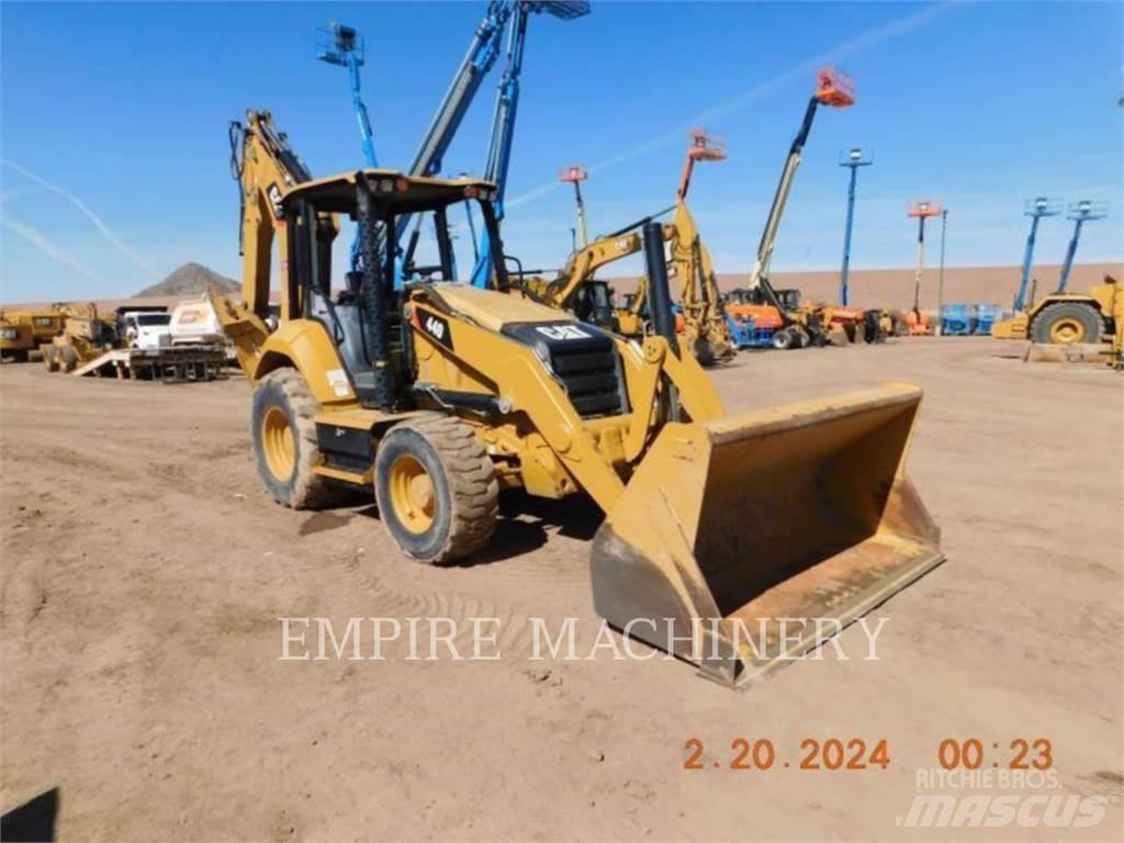 CAT 440-07 4EO Grävlastare