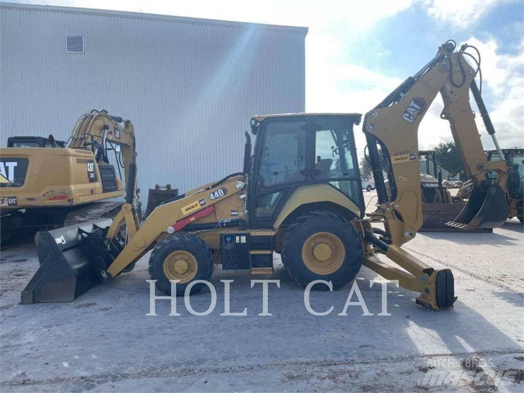 CAT 440 C4E Grävlastare