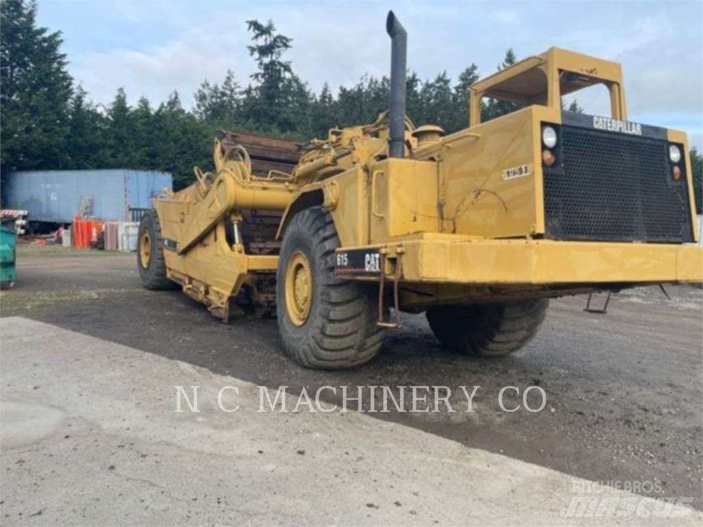 CAT 615 Schaktvagnar