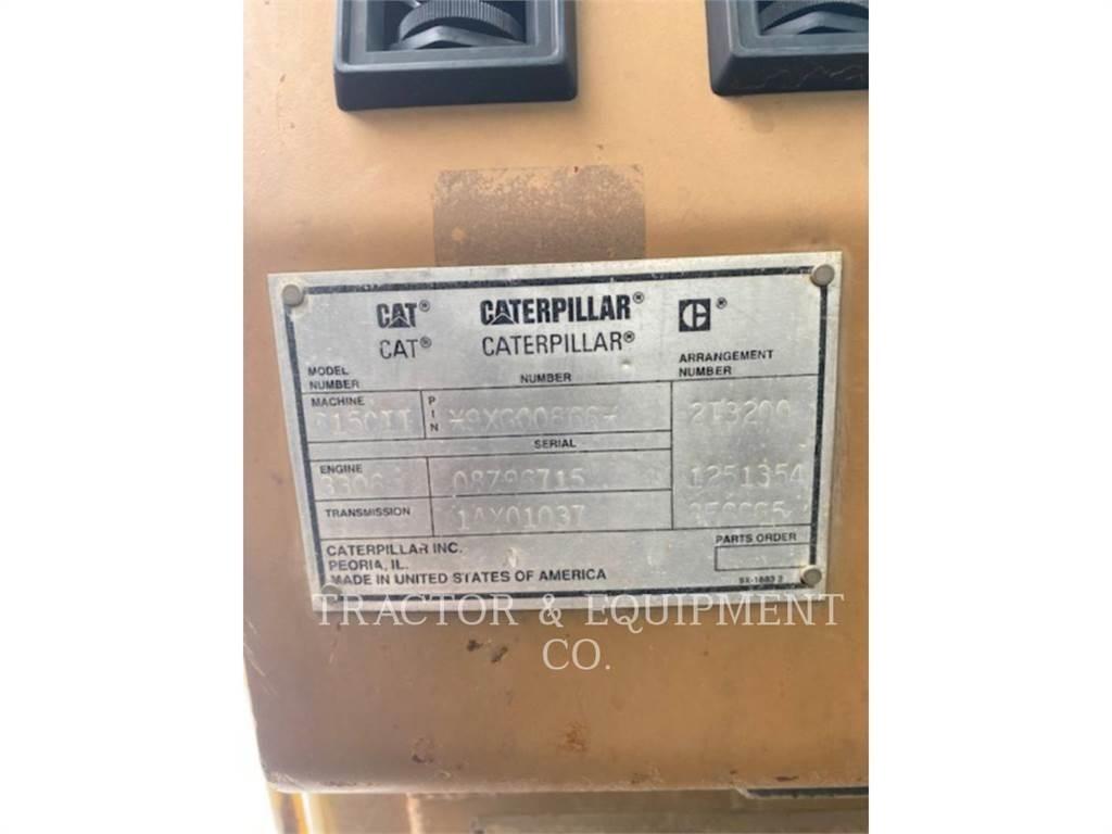 CAT 615C Schaktvagnar