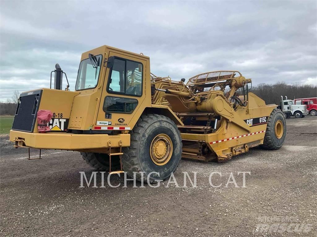 CAT 615C Schaktvagnar