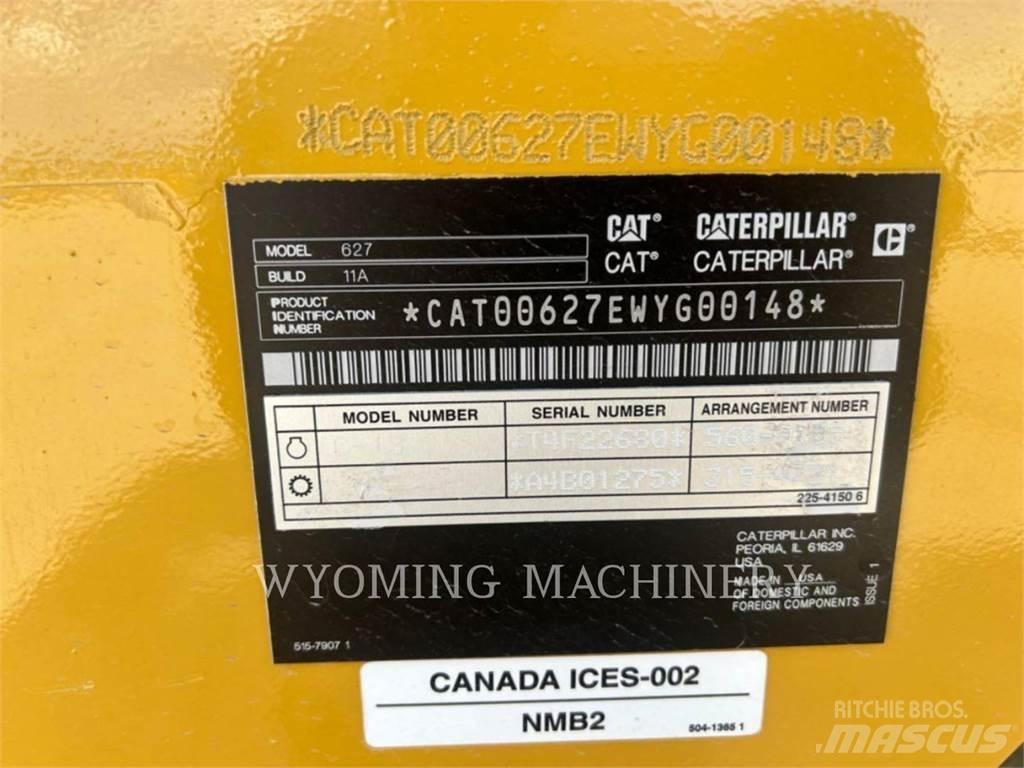 CAT 627 Schaktvagnar