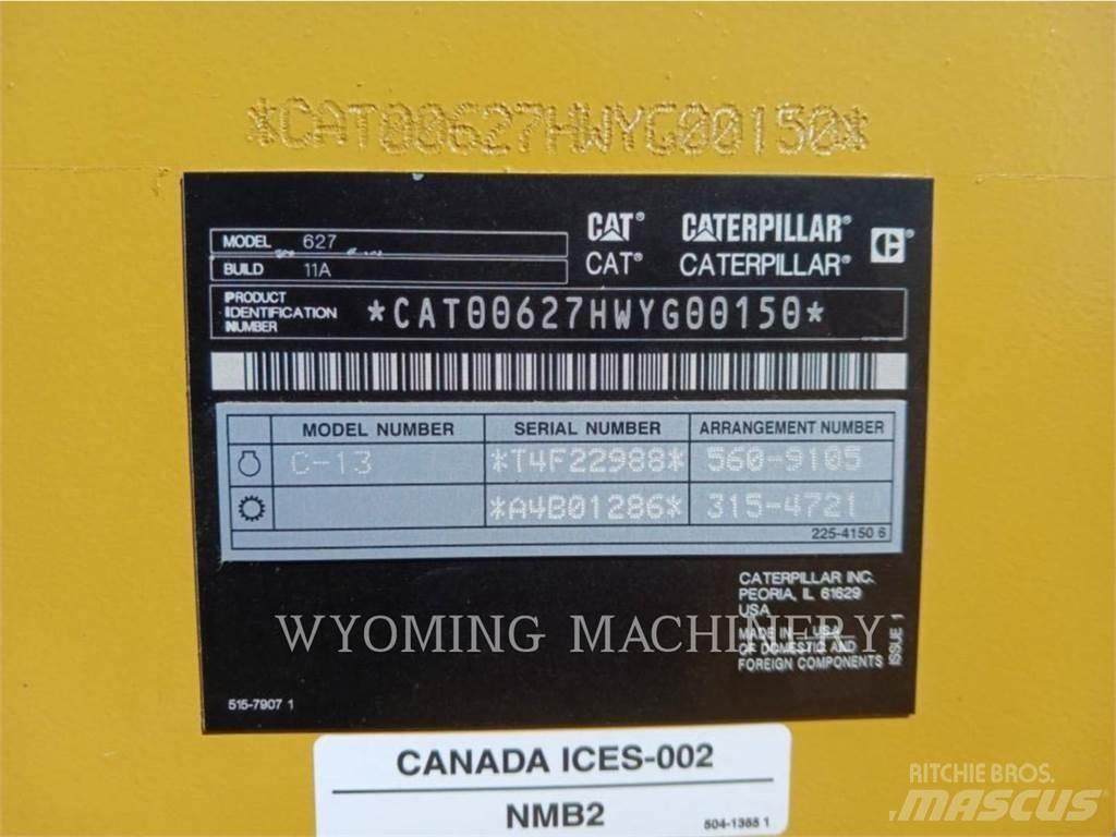 CAT 627 Schaktvagnar