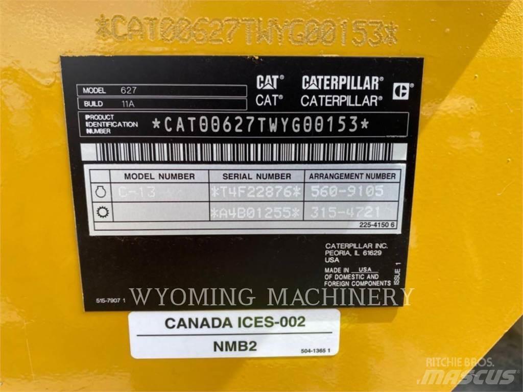 CAT 627 Schaktvagnar