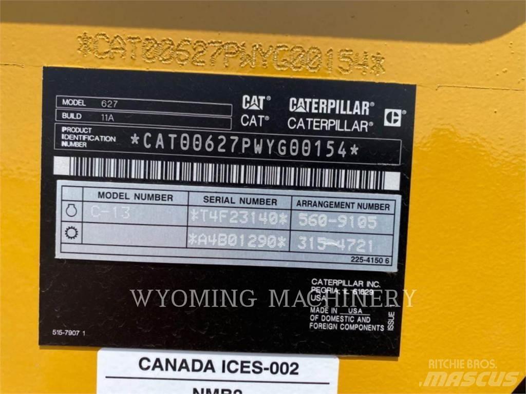 CAT 627 Schaktvagnar