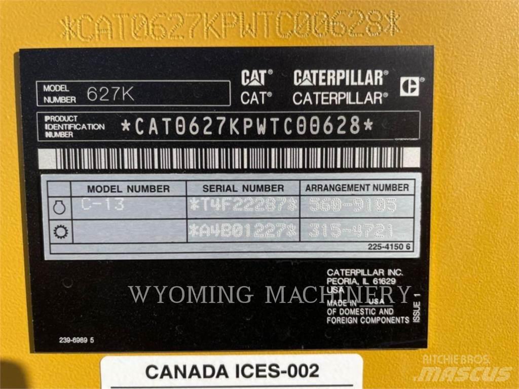 CAT 627K Schaktvagnar