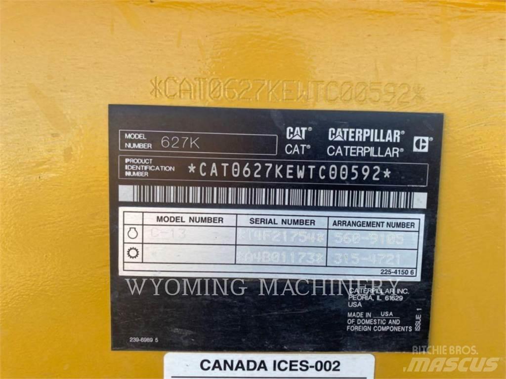 CAT 627K Schaktvagnar