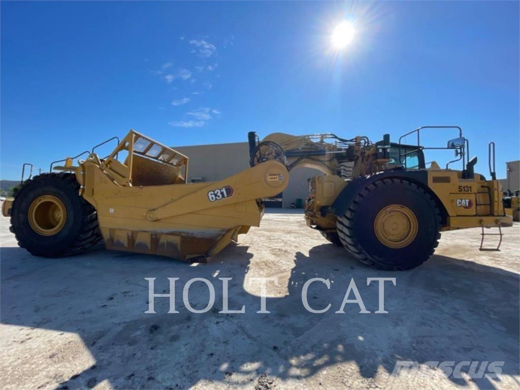 CAT 631 Schaktvagnar