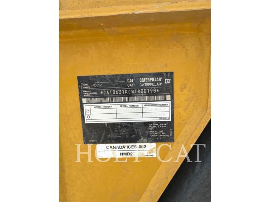 CAT 631K Schaktvagnar