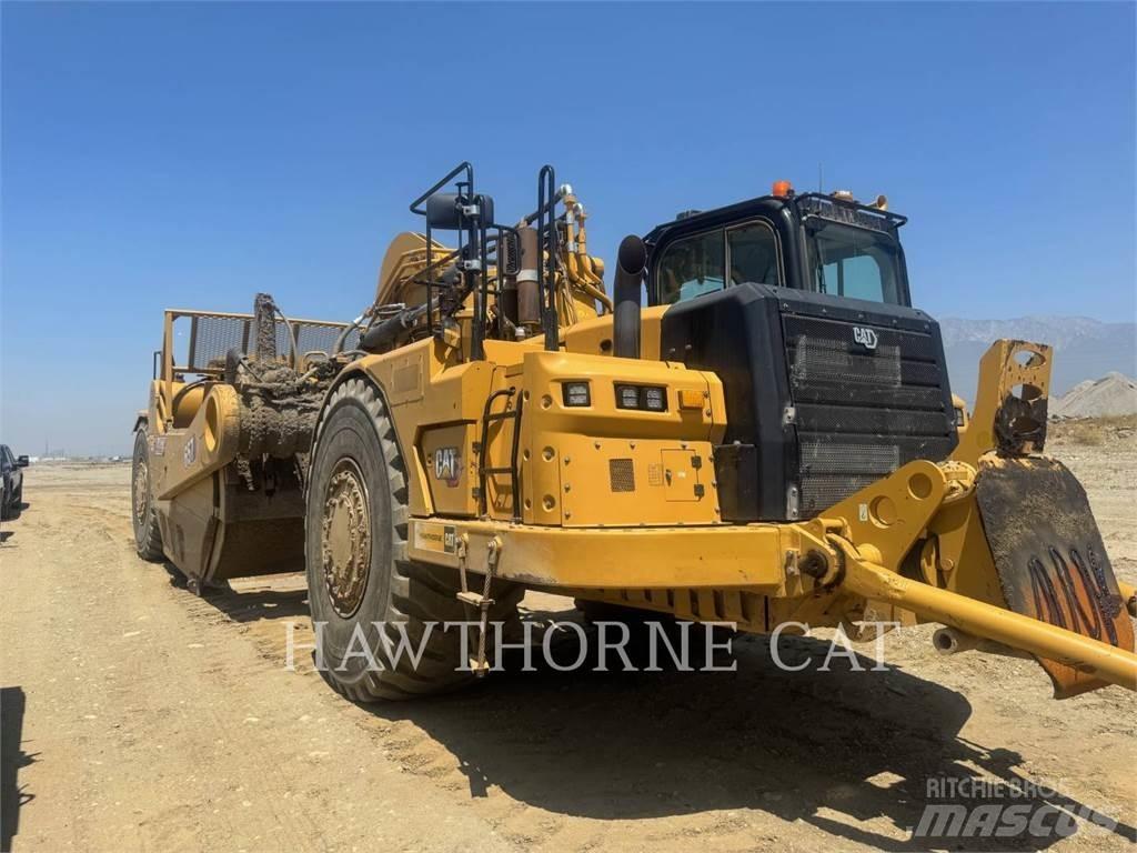 CAT 657 Schaktvagnar