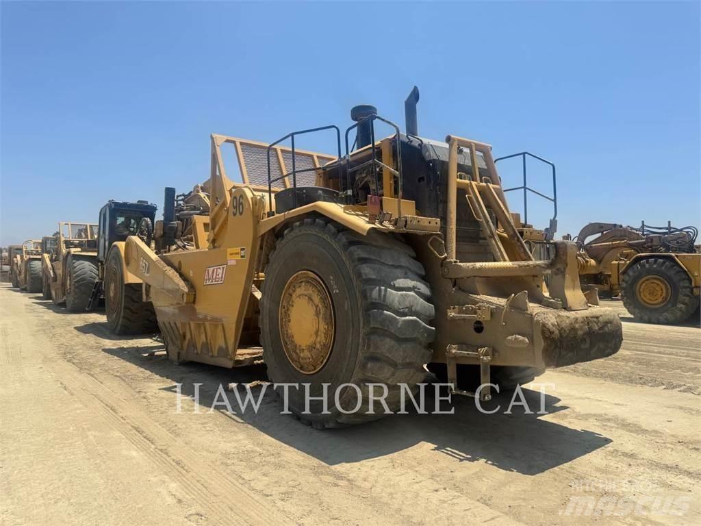 CAT 657 Schaktvagnar