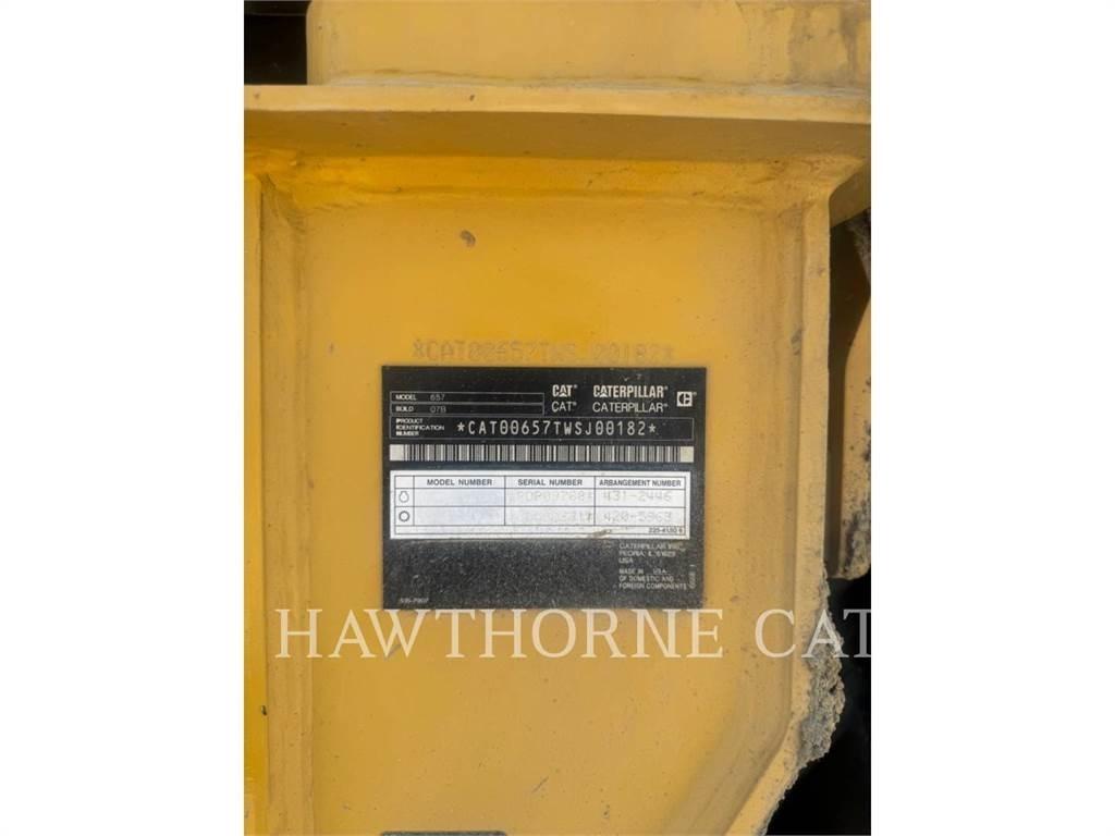 CAT 657 Schaktvagnar