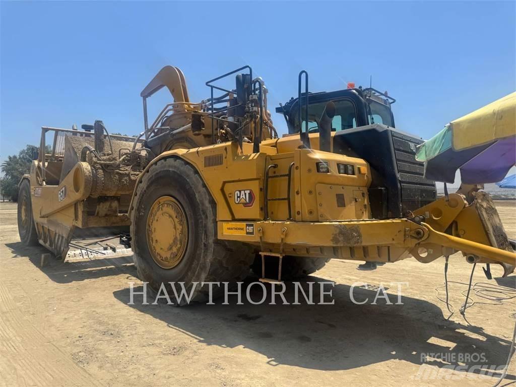 CAT 657 Schaktvagnar