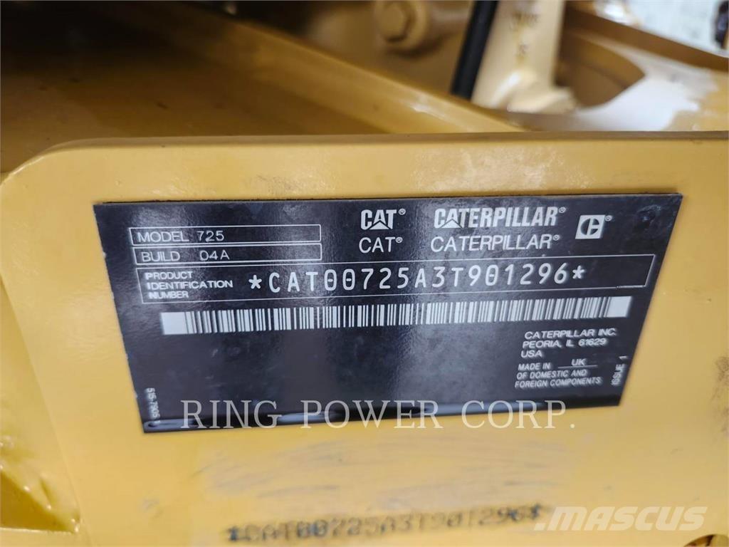 CAT 725TG Midjestyrd dumper