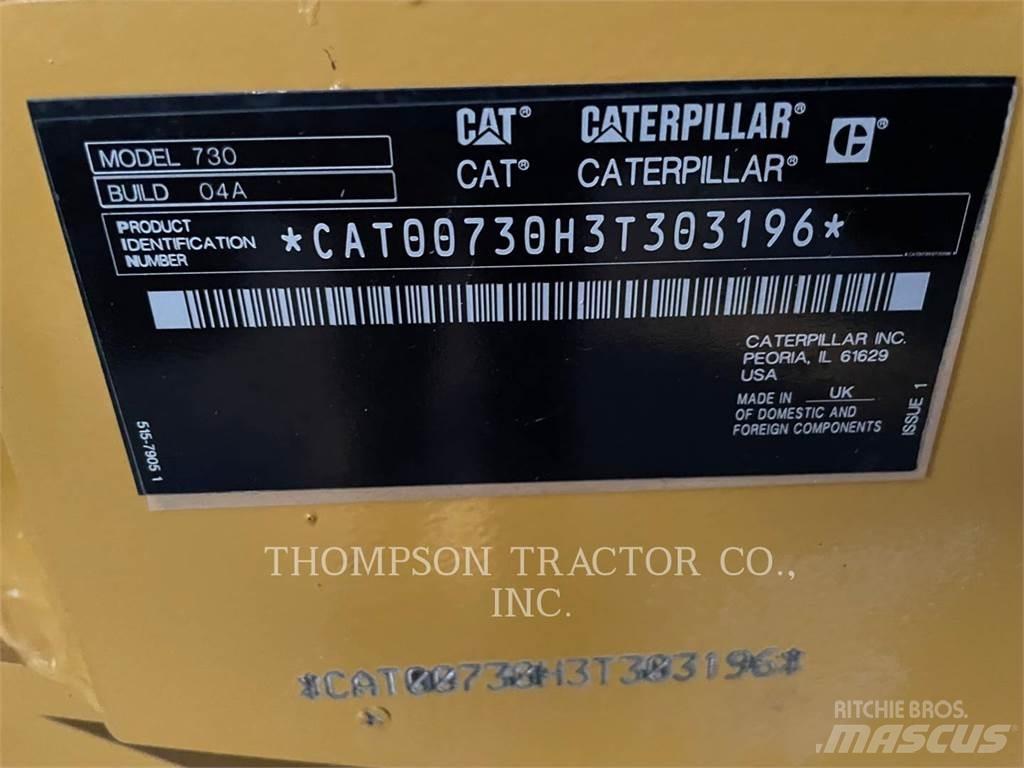 CAT 730 Midjestyrd dumper