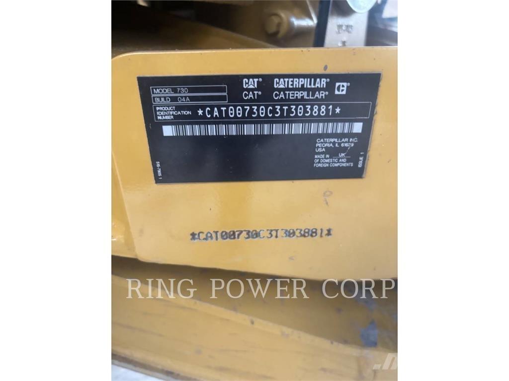 CAT 730TG Midjestyrd dumper