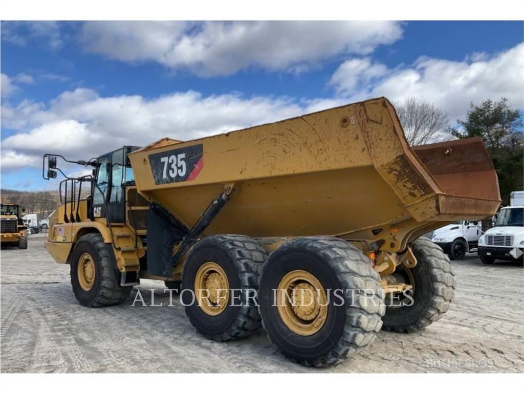 CAT 735 Midjestyrd dumper