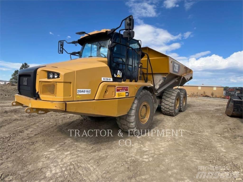 CAT 735 Midjestyrd dumper