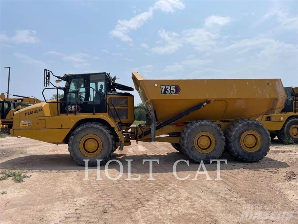 CAT 735 Midjestyrd dumper
