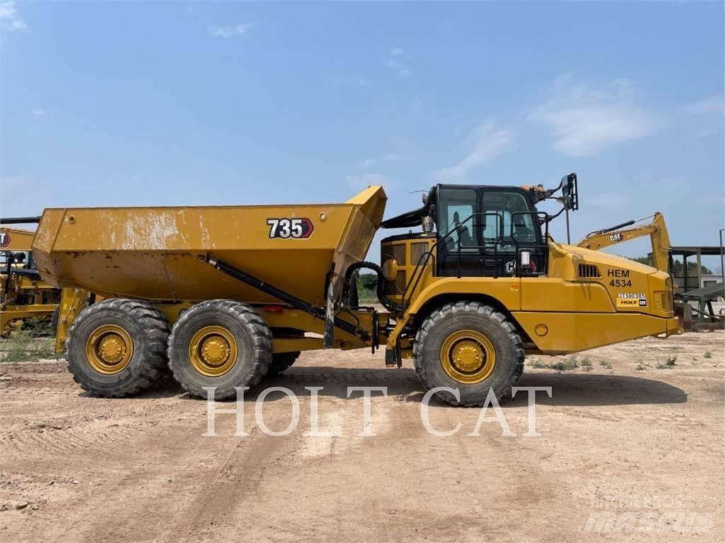 CAT 735 Midjestyrd dumper