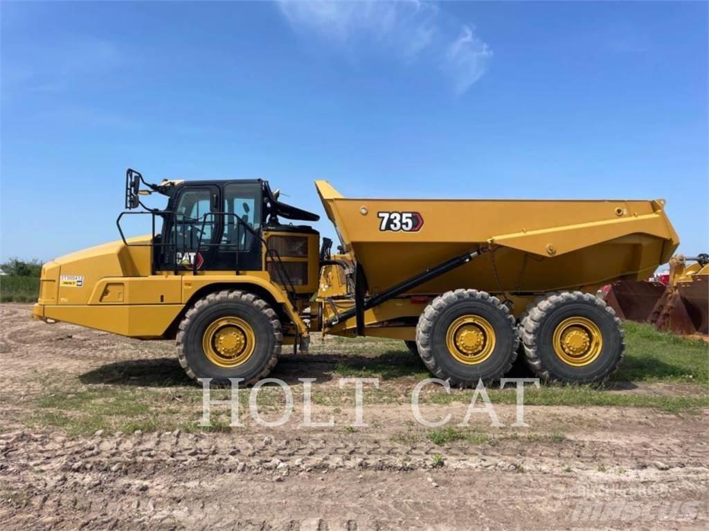 CAT 735 Midjestyrd dumper