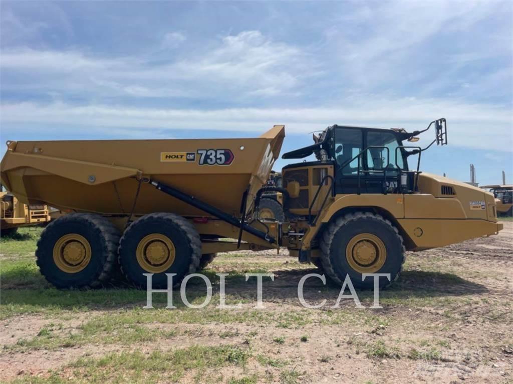 CAT 735 Midjestyrd dumper