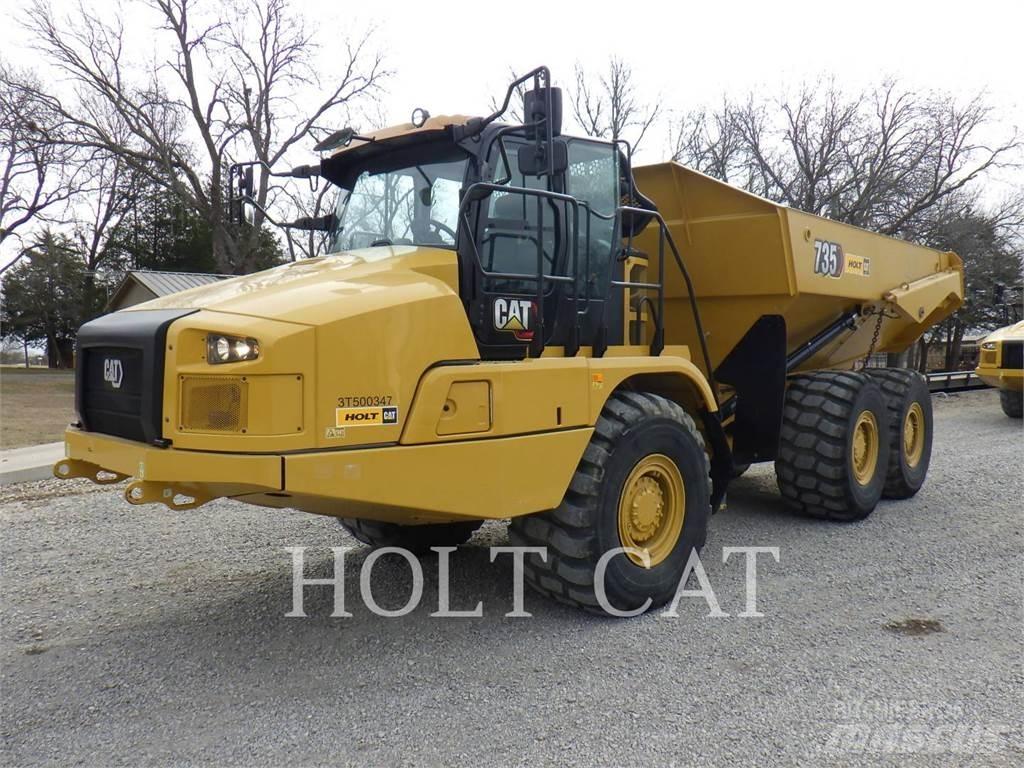 CAT 735 Midjestyrd dumper
