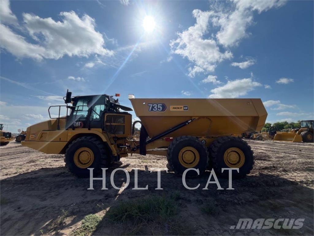 CAT 735 Midjestyrd dumper