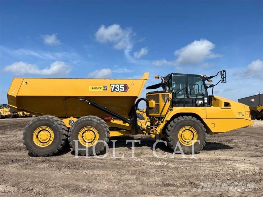 CAT 735 Midjestyrd dumper