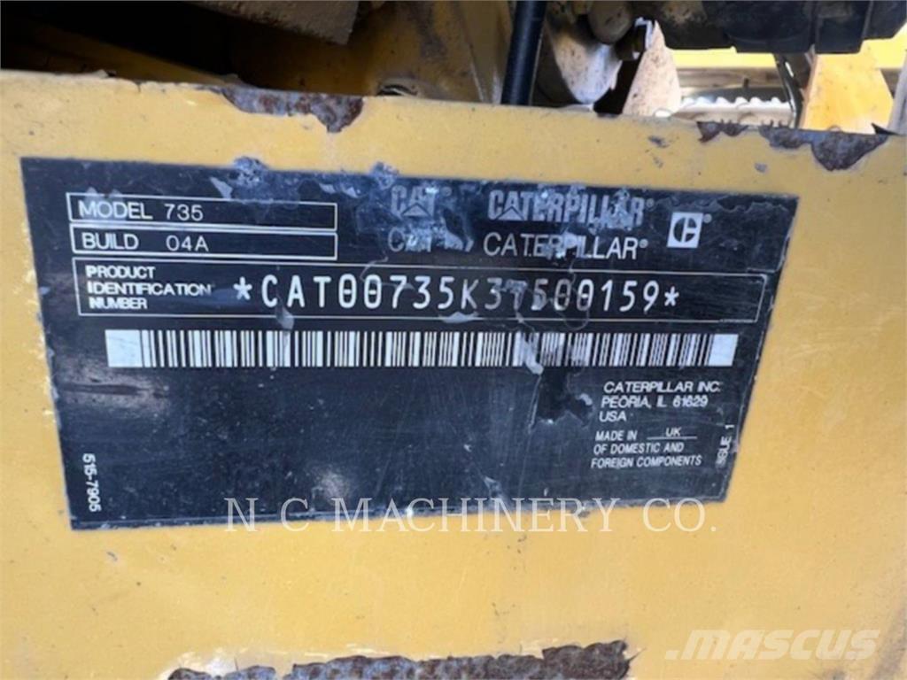 CAT 735 Midjestyrd dumper