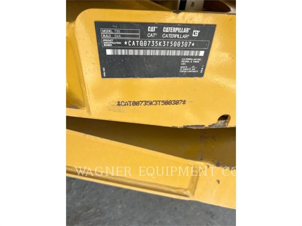 CAT 735 Midjestyrd dumper