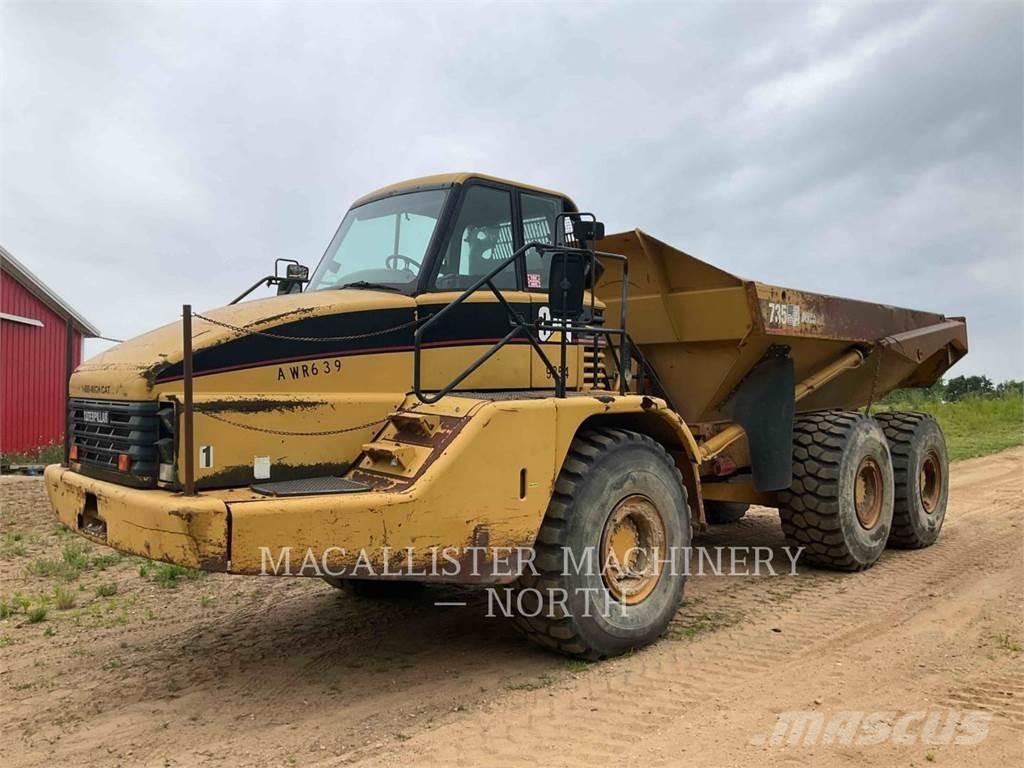 CAT 735 (OLD) Midjestyrd dumper