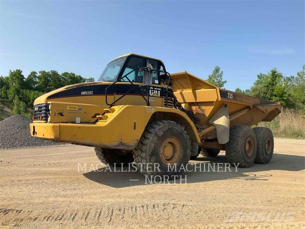 CAT 735 T (OLD) Midjestyrd dumper