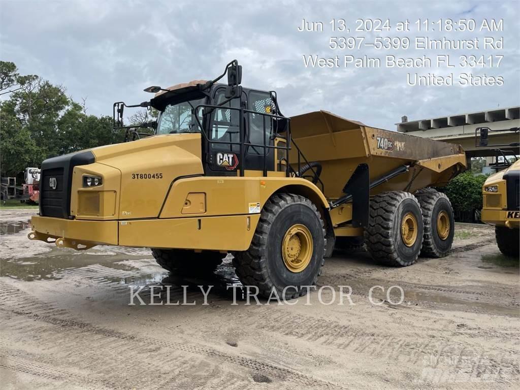 CAT 740 Midjestyrd dumper