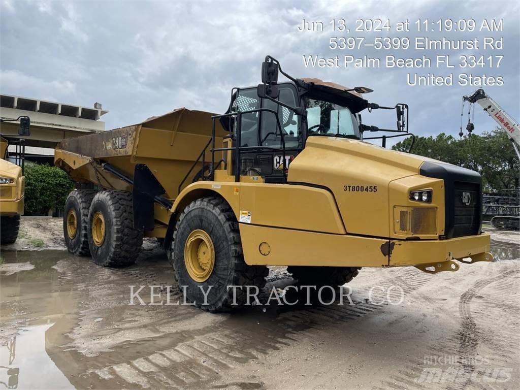 CAT 740 Midjestyrd dumper