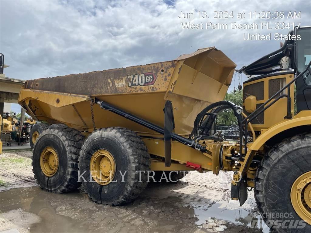 CAT 740 Midjestyrd dumper