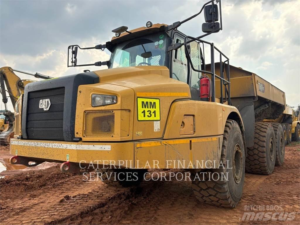 CAT 740-04GC Midjestyrd dumper