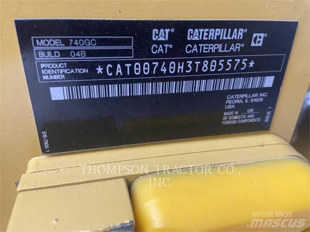CAT 740 GC Midjestyrd dumper