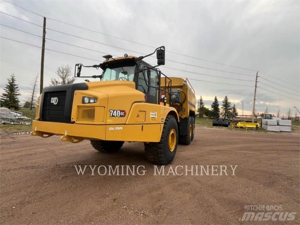 CAT 740 GC Midjestyrd dumper