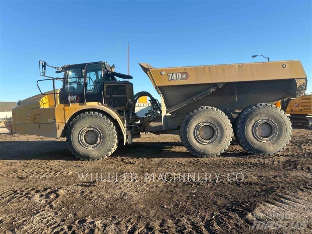 CAT 740 GC Midjestyrd dumper