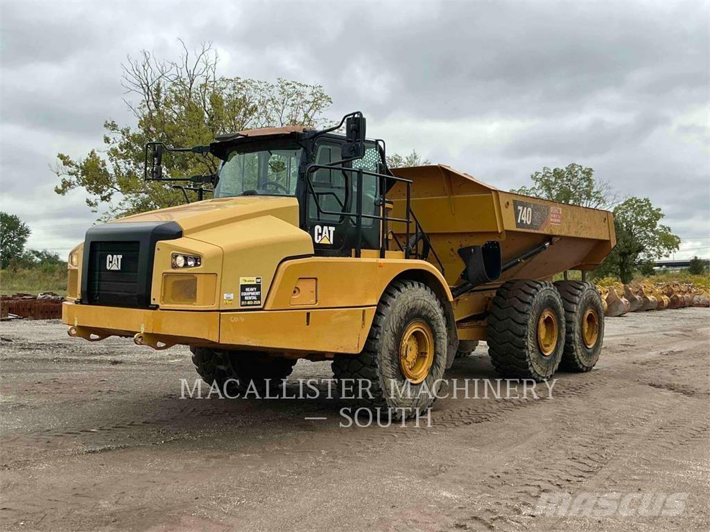 CAT 740 GC Midjestyrd dumper