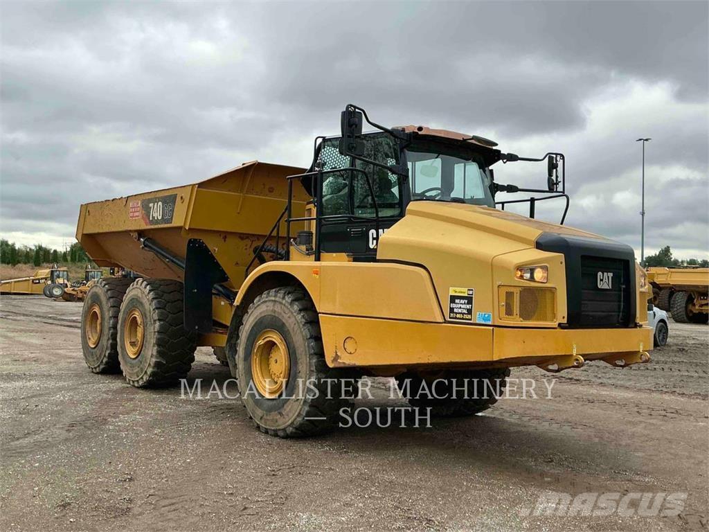CAT 740 GC Midjestyrd dumper