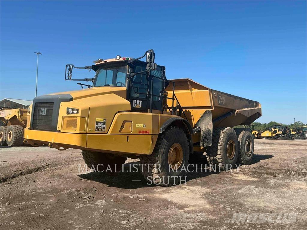 CAT 740 GC Midjestyrd dumper