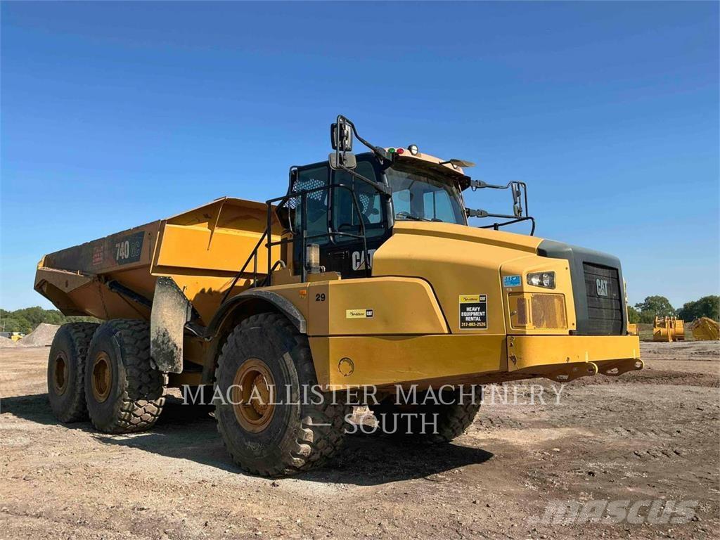 CAT 740 GC Midjestyrd dumper