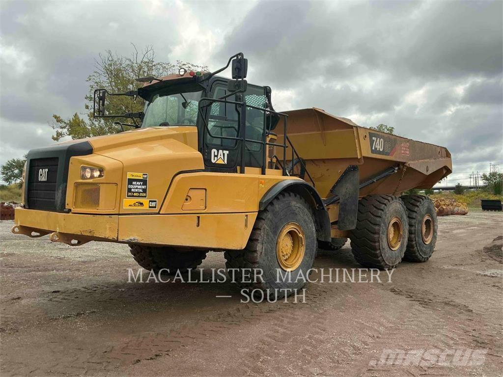 CAT 740 GC Midjestyrd dumper
