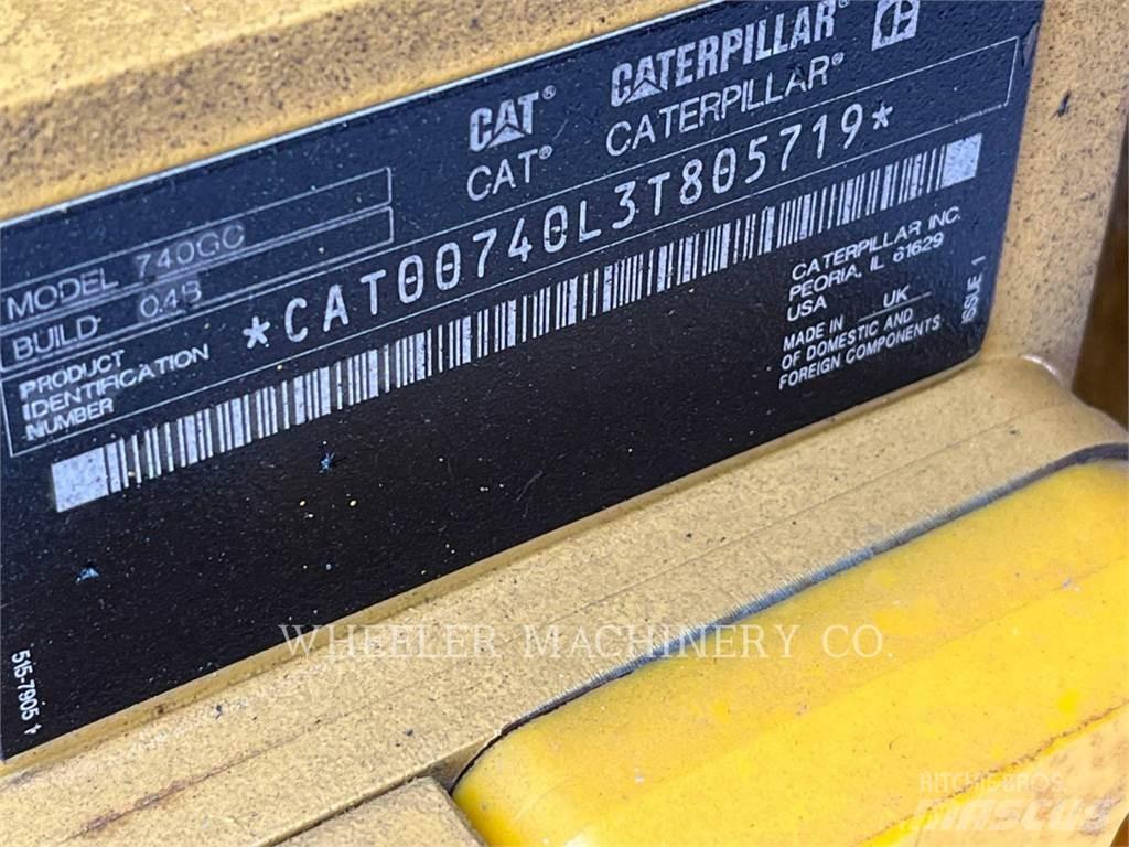 CAT 740 GC TG Midjestyrd dumper