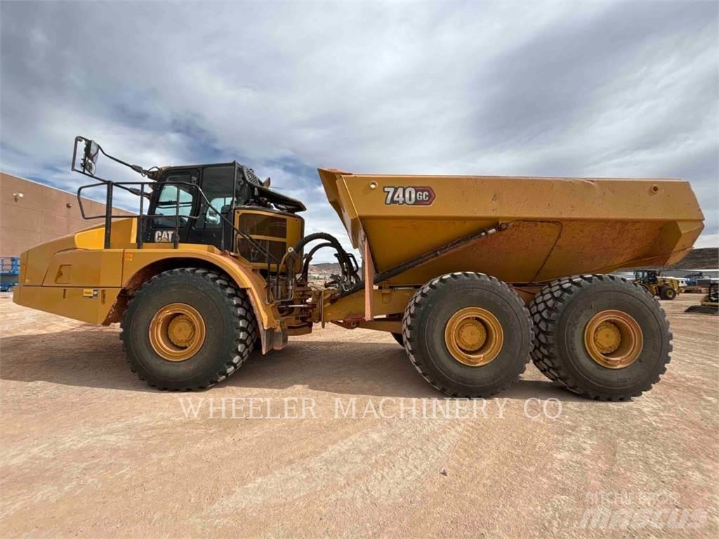 CAT 740 GC TG Midjestyrd dumper